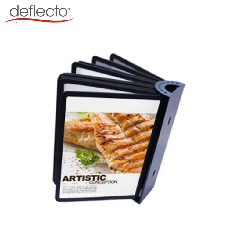 厂家直销迪多9个翻页挂墙活页展示架菜单牌产品介绍牌广告牌A5/A4