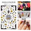 Nail stickers for nails, fake nails, set for manicure, halloween
