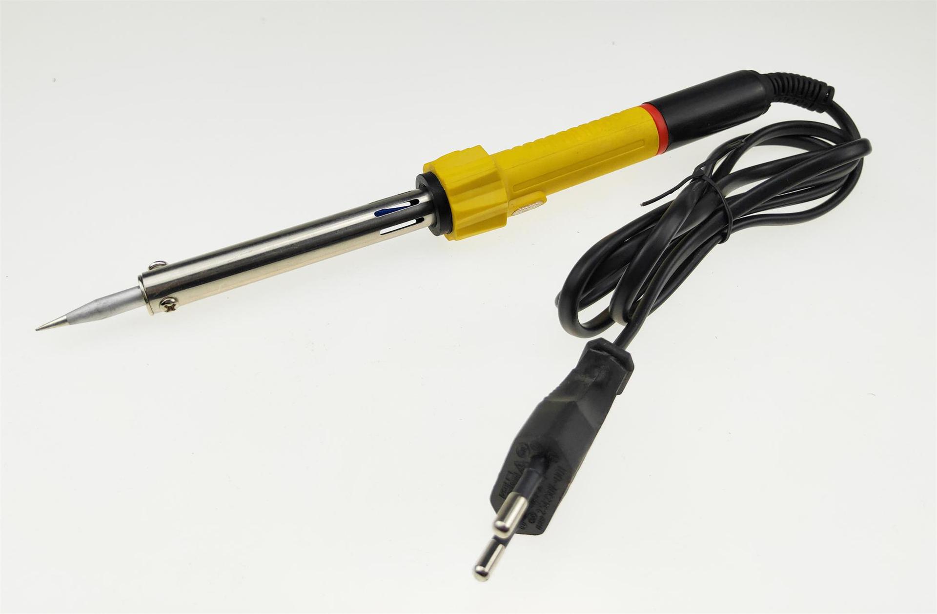 30W40W60w长寿命电烙铁 外热式带LED灯塑柄尖头烙铁 生产厂家