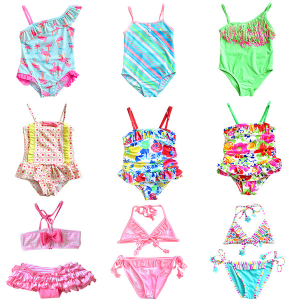 Children's cartoon swimwear for swimming