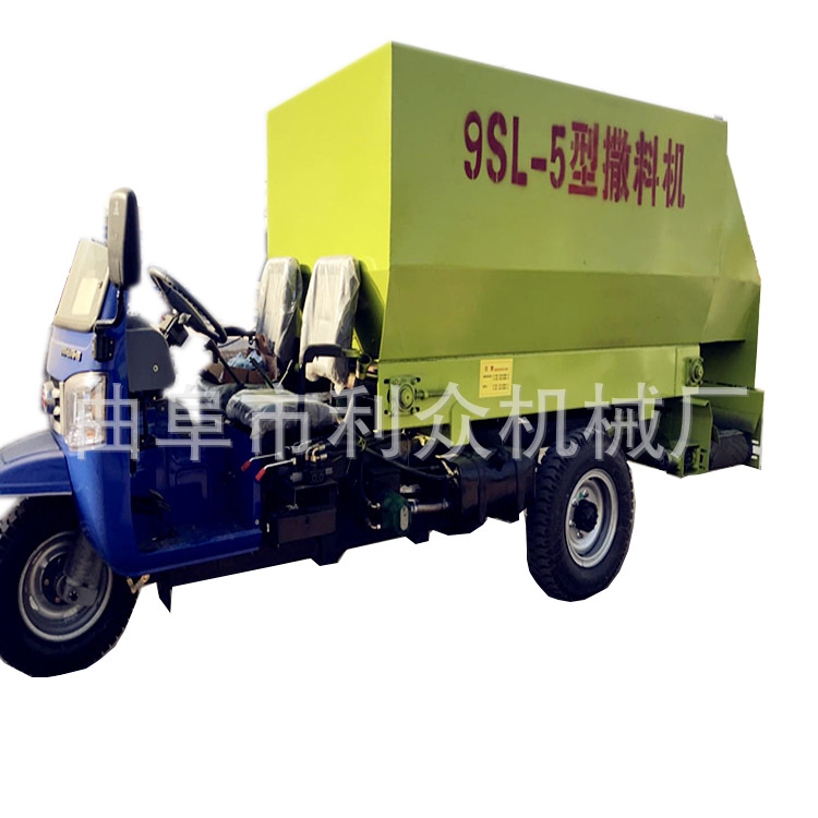 冀州 电动牛场草料撒料车 改装型新款