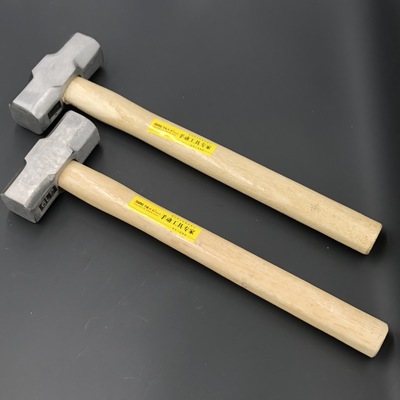 厂家批发高碳钢精抛4磅 6磅 8磅 木柄八角锤 家用锤子|ms