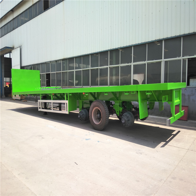 气囊悬挂大单胎高强板挂车重量及价格空气悬挂各类半挂车特点用途