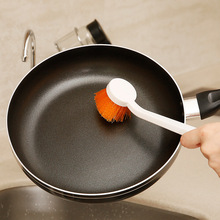日本aisen清洁去污刷长柄刷锅刷子除油刷子洗锅刷清洁刷厨房用具