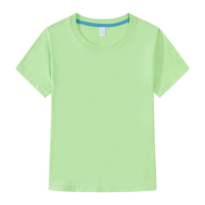 Combed children T-shirts customized kindergarten Class clothes school uniform personality DIY Printed map show T-shirt Customized