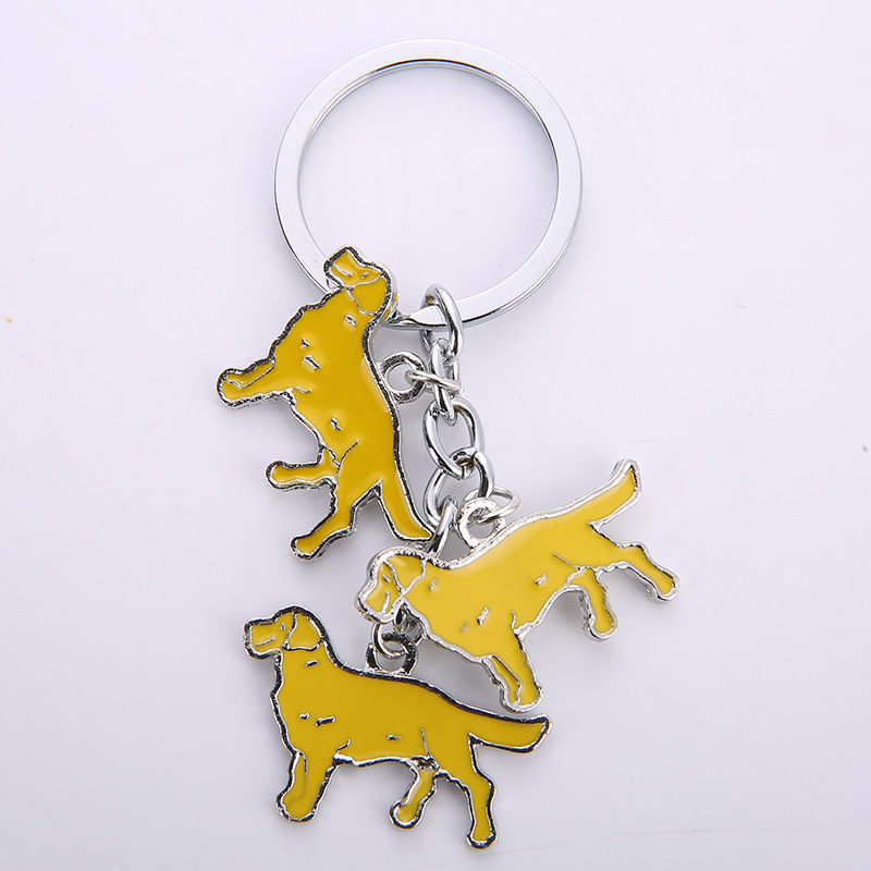 25g Weight Slip-on Clasp Closure Type Keychain Classification 1 Piece Quantity Daily Occasion Zinc alloy Material Dog Pattern Unisex Gender Cute Style 1 Piece Cute Dog Zinc Alloy Unisex Slip-on Keychain 13