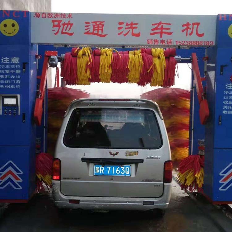 Máquina de lavado de automóviles de túnel totalmente automática, equipo de lavado de automóviles integrado de secado por aire totalmente automático, máquina inteligente de lavado de automóviles desatendida