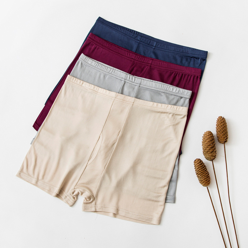 Men's knitted silk cloth