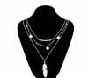 Accessory handmade, turquoise nail sequins, necklace, European style, simple and elegant design, Aliexpress