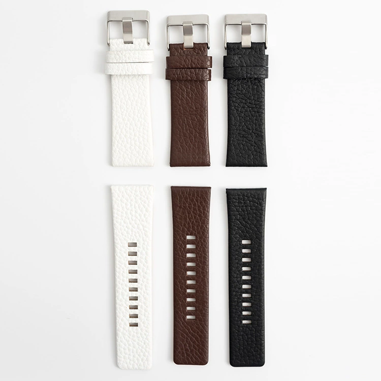 Оптовая Продажа с фабрики, мужской и женский модный кожаный ремень для часов с металлической пряжкой, в наличии, простые Креативные аксессуары для часов в стиле ретро