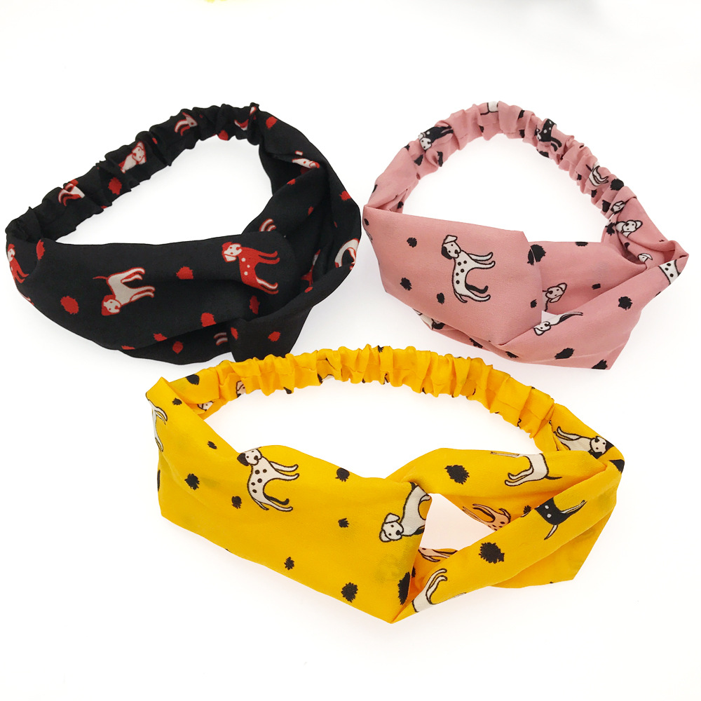 New Cute Fashion Puppy Korean Simple College Style Hair Ornament Headband display picture 9