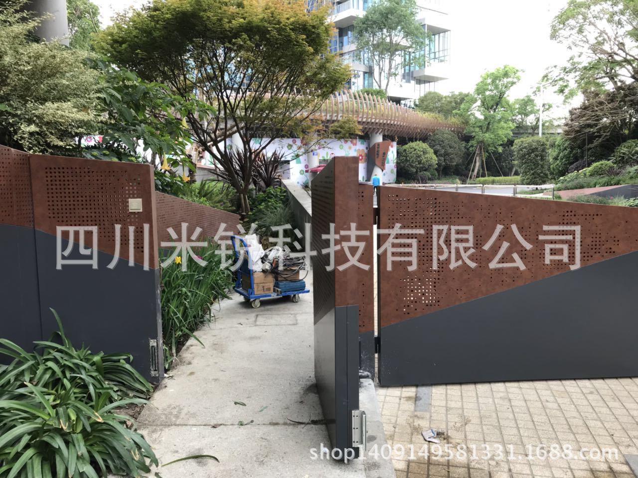 河南郑州小区快速曲臂开门机 自动门 电动门