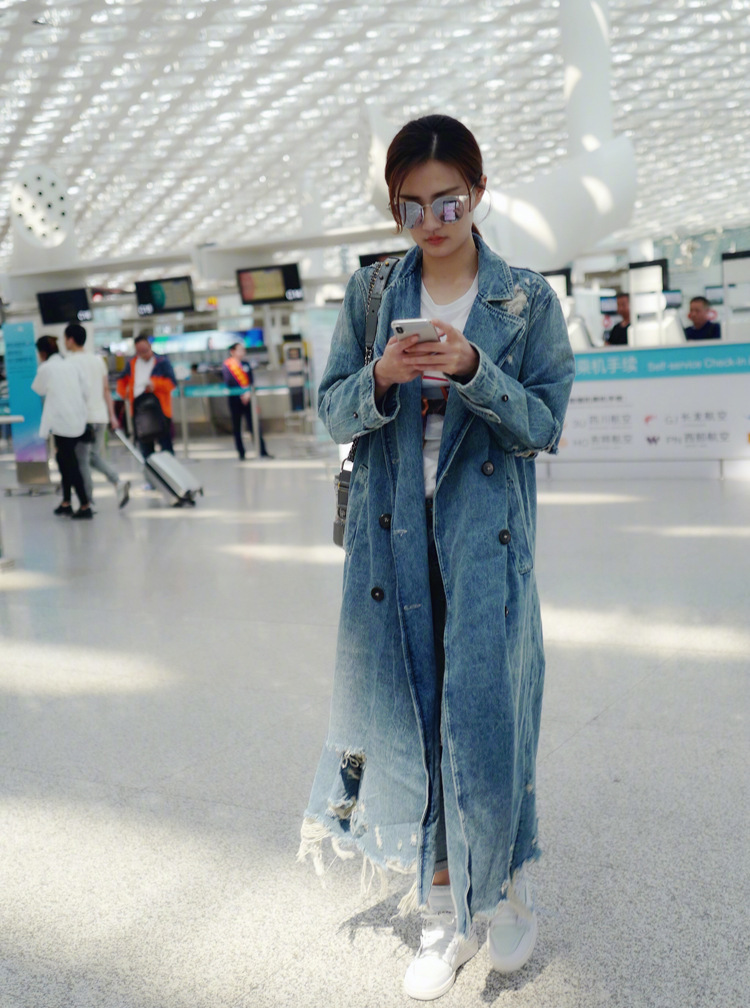 Costume femme AIGUILLE D OR en Denim - Ref 3335386 Image 11