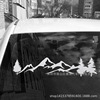 D-791 Mountain Ruins Totem Totem Automobile Sticker SUV off-road body sticker