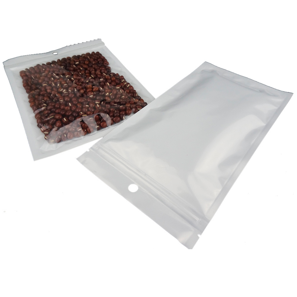 400g Weight Gift Wrapping Supplies, Gift Bags Event & Party Supplies Storage Bag Storage & Cleaning Jewelry Packaging Bags Classification Plastic Material Solid Color Pattern Fashion Style White Color Fashion Solid Color Plastic Storage Bag 7