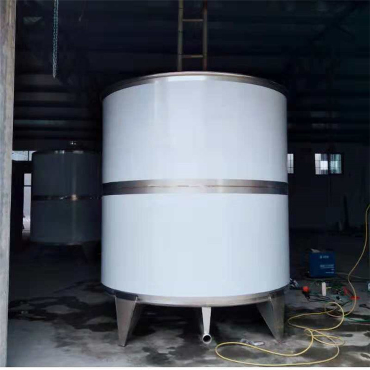 ５吨不锈钢白钢平底罐多少钱　立式环保化工不锈钢储液罐加工定制