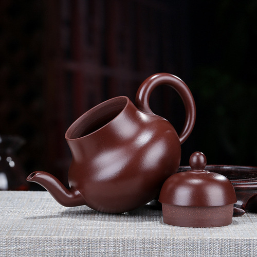 Yixing purple clay teapot Siting purple clay handmade factory direct sales Yixing teapot gifts wholesale customization