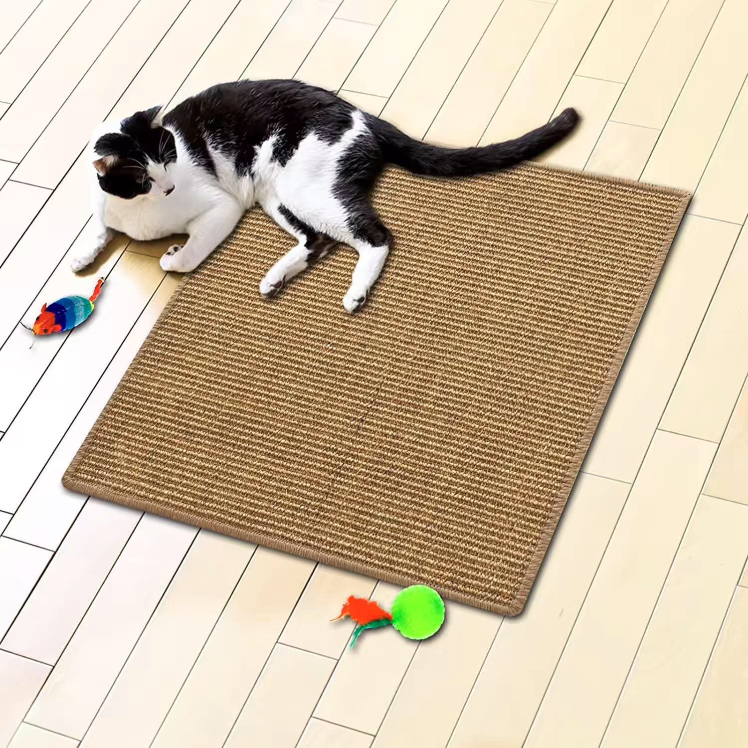猫抓垫 剑麻猫抓垫 猫咪训练板 猫抓地垫 猫咪磨爪神器 猫抓毯