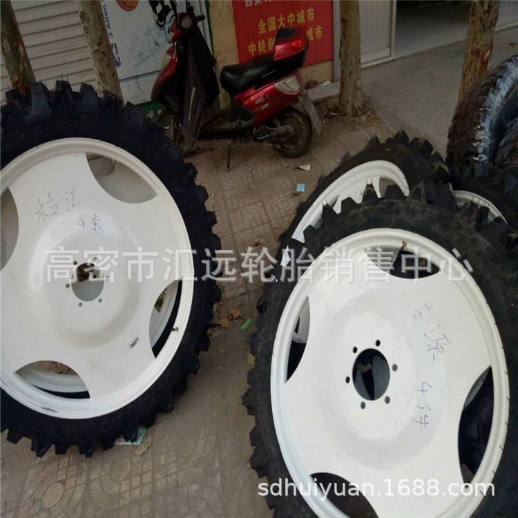 喷药机轮胎 5.00-32/36/38/42 水田高花轮胎可配钢圈