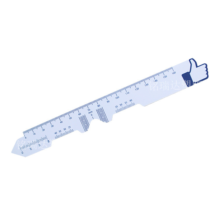 供应眼科尺透明瞳距测量尺 遮眼板 异形眼科尺 异形五官尺 瞳孔尺