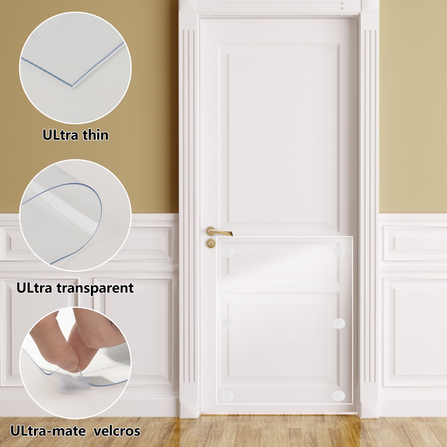 狗狗防抓垫 门后防抓垫 家居防抓膜 防抓贴 门保护贴 门保护膜