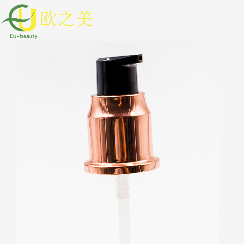 厂家直供外置弹簧粉泵  乳液泵婴幼儿护肤品包装粉底液按压泵