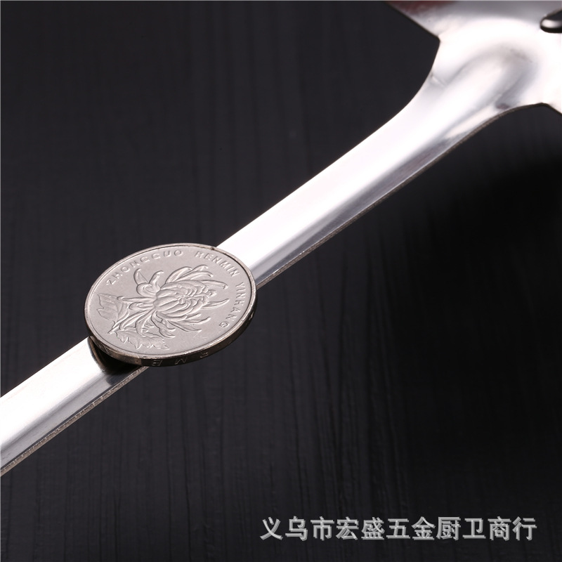 跨境专供厨房火锅汤勺汤漏加厚无磁不锈钢火锅用品二件套烹饪工具详情图7