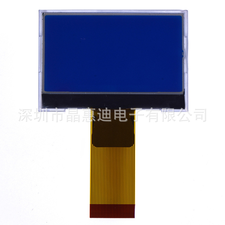 Һʾģ/12864/2/װ/JHD12864-G123BTW-B/