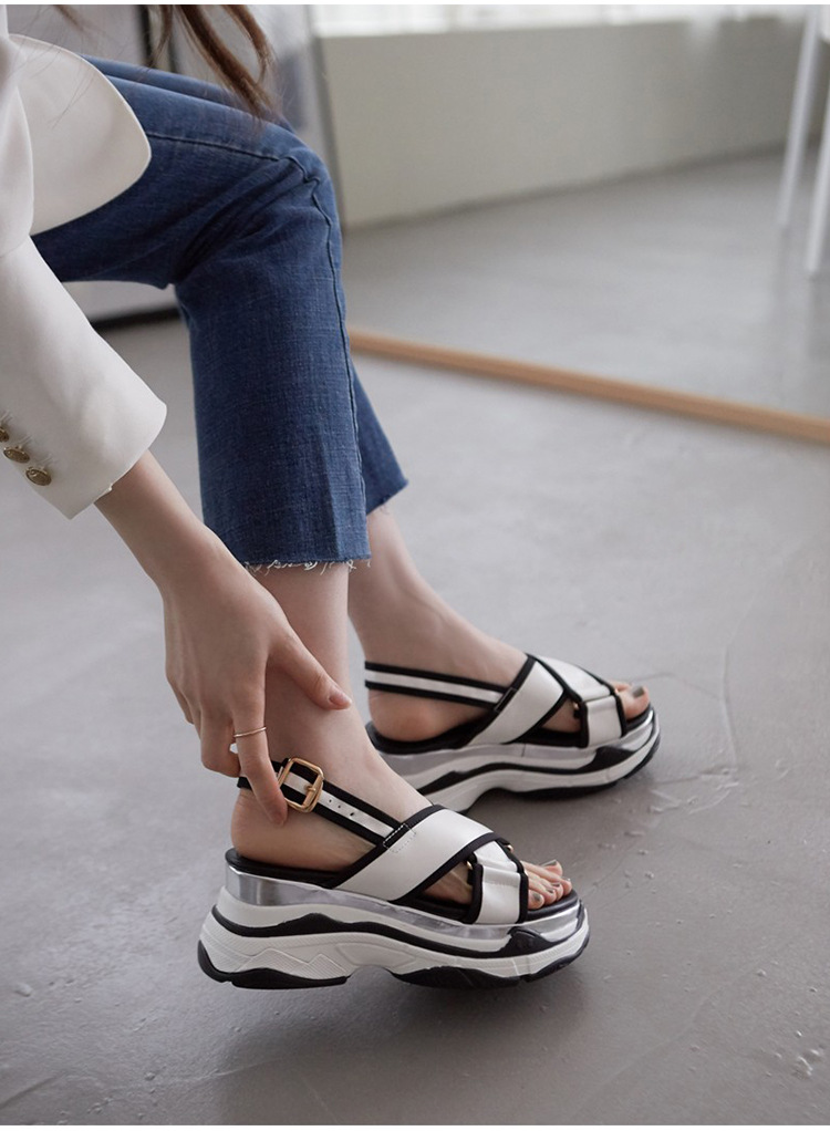 Chaussures été pour femme en Caoutchouc - Ref 3346083 Image 16