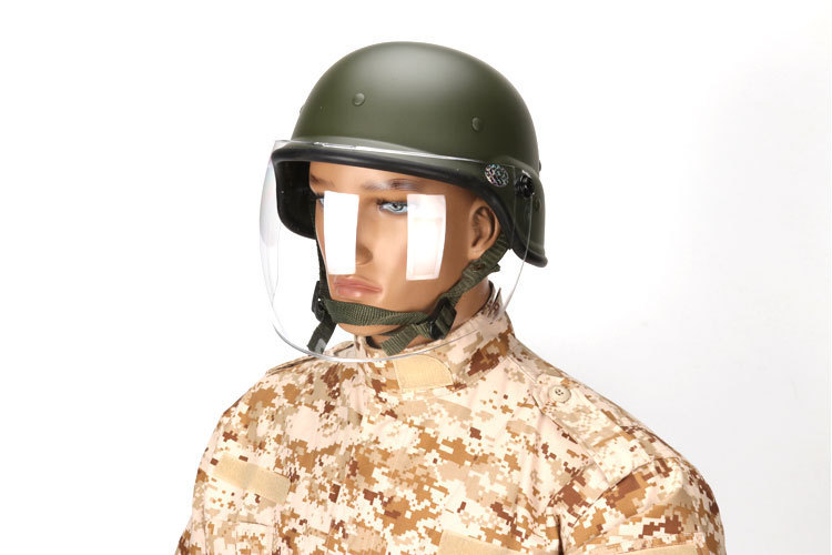 M88 casco con lente motocicleta táctica casco de equitación casco de seguridad casco de protección con máscara transparente