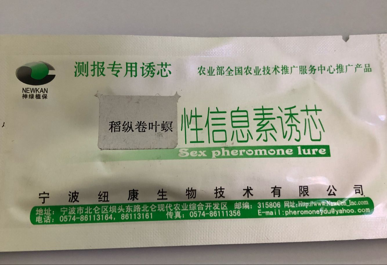 测报专用稻纵卷叶螟诱芯