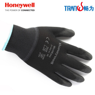  Honeywell 2100251CN polyester PU coating comfortable anti-skid wear-resistant labor protection gloves