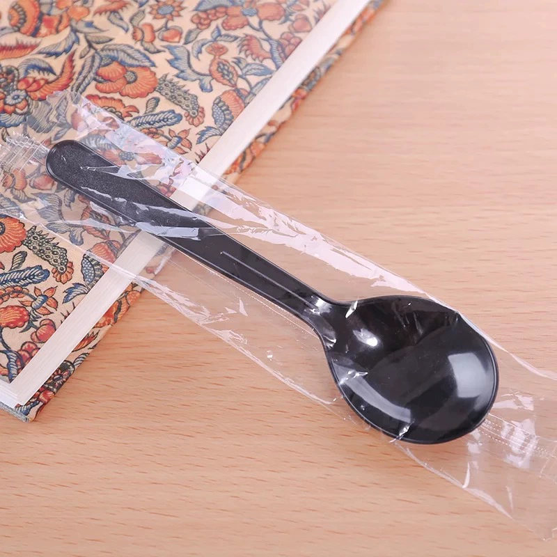 Однораз fork? 'fork' translates fork. Disposable fork, pack, matte spoon, tableware, increased thickness