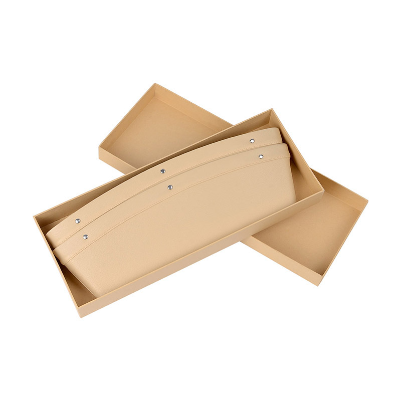 直销批发车载多功能储物盒皮革箱汽车座椅缝隙置物盒收纳盒定制