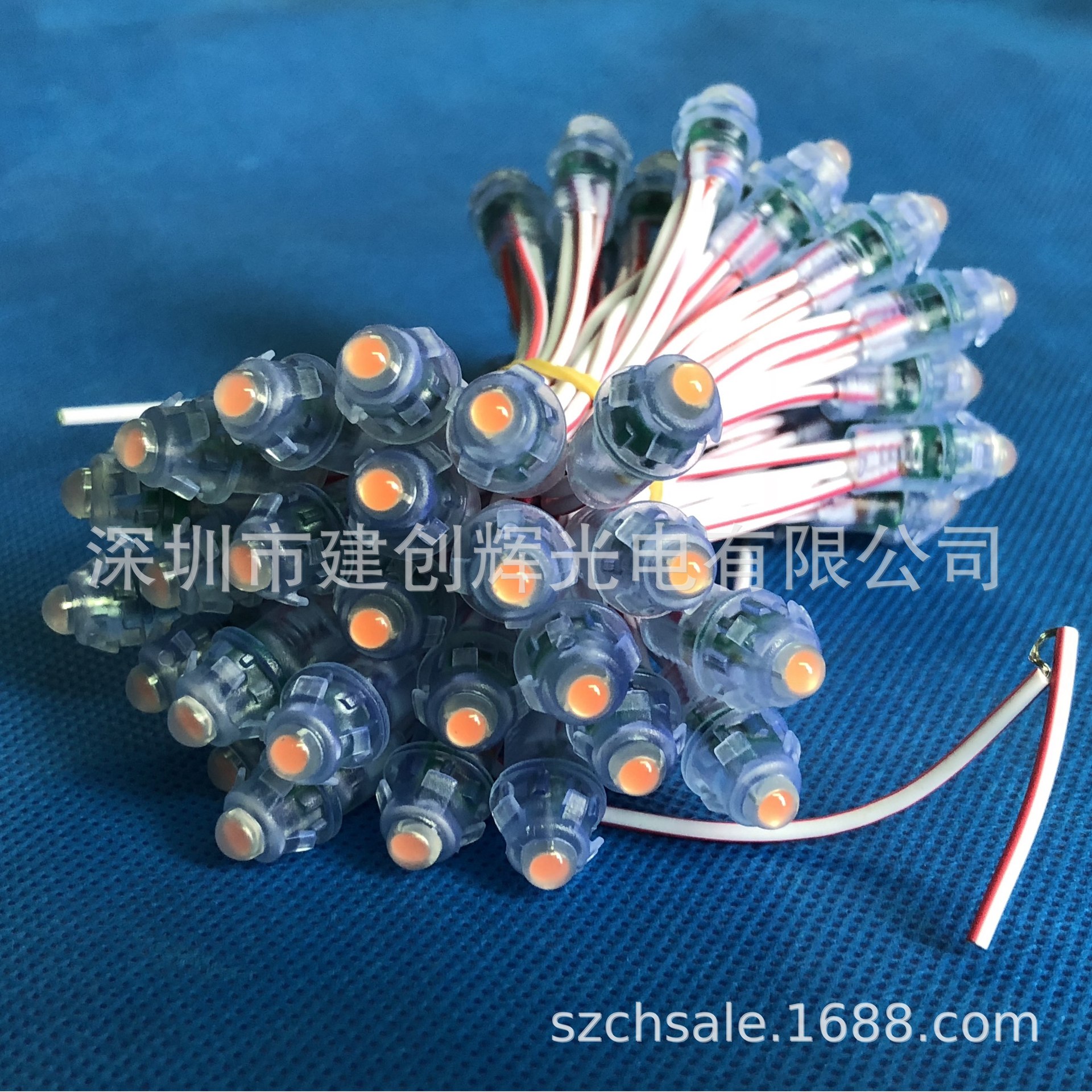 2V F5红光 指示灯珠LED灯线系列发光二极管小家电DIY-阿里巴巴