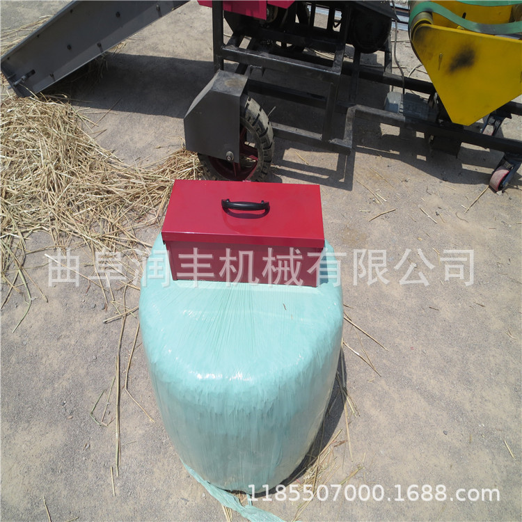 衡水稻草储存打包机 牛场打包机
