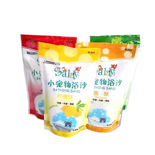 Hamster bath sand, golden bear, hamster bath sand, bath salt, smelly hair hamster supplies, bath sand 500g