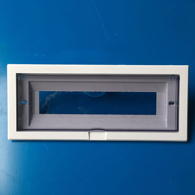 原厂供应12-15回路配电箱塑料面板时尚型配电箱平板塑料面板