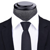 Men's Korean narrow tie 6cm 1200 needle high -density Hand -density Hand of the groom wedding business format wedding