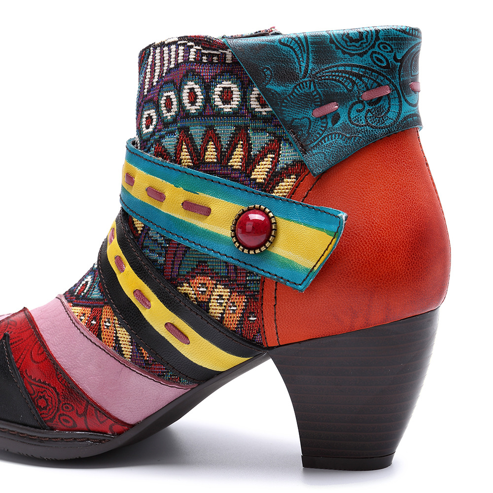 Bottes femme en En cuir - Ref 3354816 Image 21