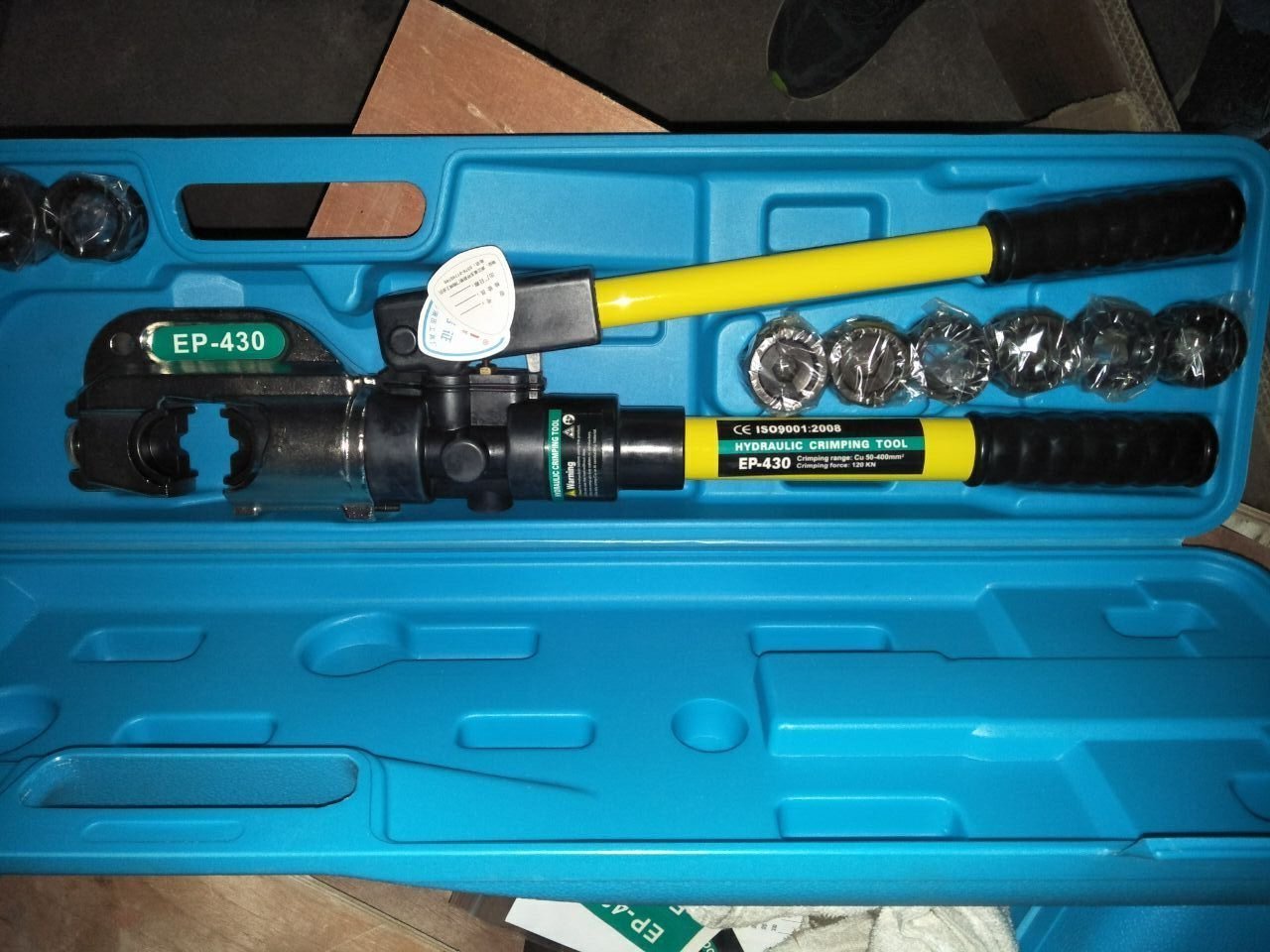 EP-430整体式液压钳 手动电缆导线压线钳 铜铝端子压接机压线钳