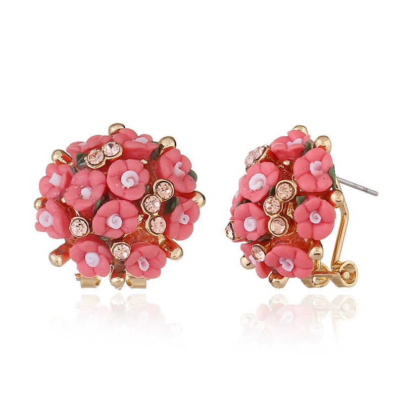 Серьги, аксессуар, с цветами, желание, оптовая продажа
