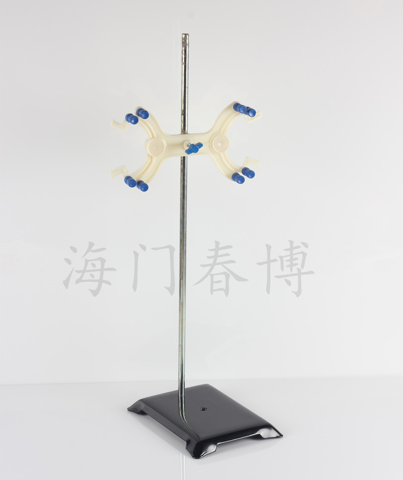 铁架台滴定台烧杯夹十字夹铁架台套装配件铁圈固定夹方座支架-阿里巴巴