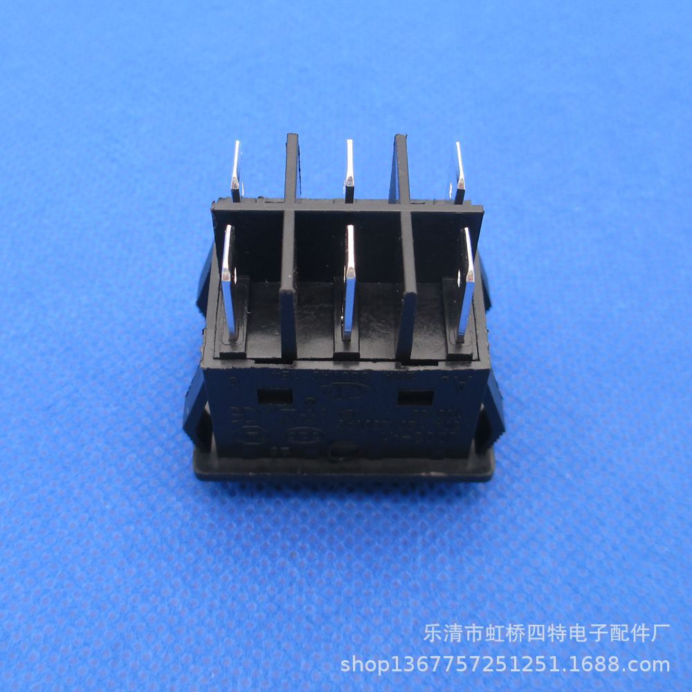 JD 船型开关 6脚3档 30A