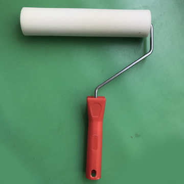 批發紋理雙頭插9寸拉毛油漆滾筒刷頭彈性塗料海綿拉花滾刷芯