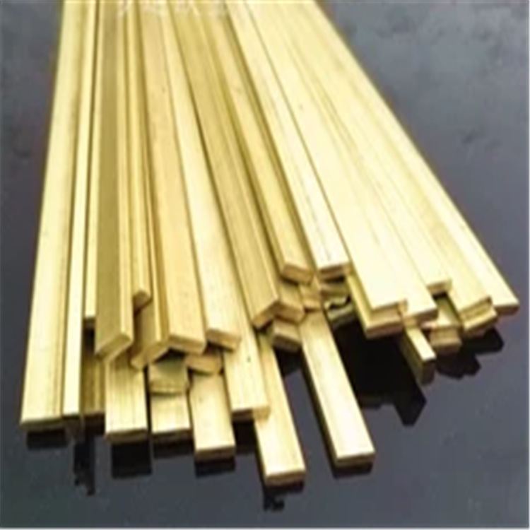 腾宇厂家直销h59-1黄铜排  零切H59黄铜排  四方黄铜棒 打孔折弯