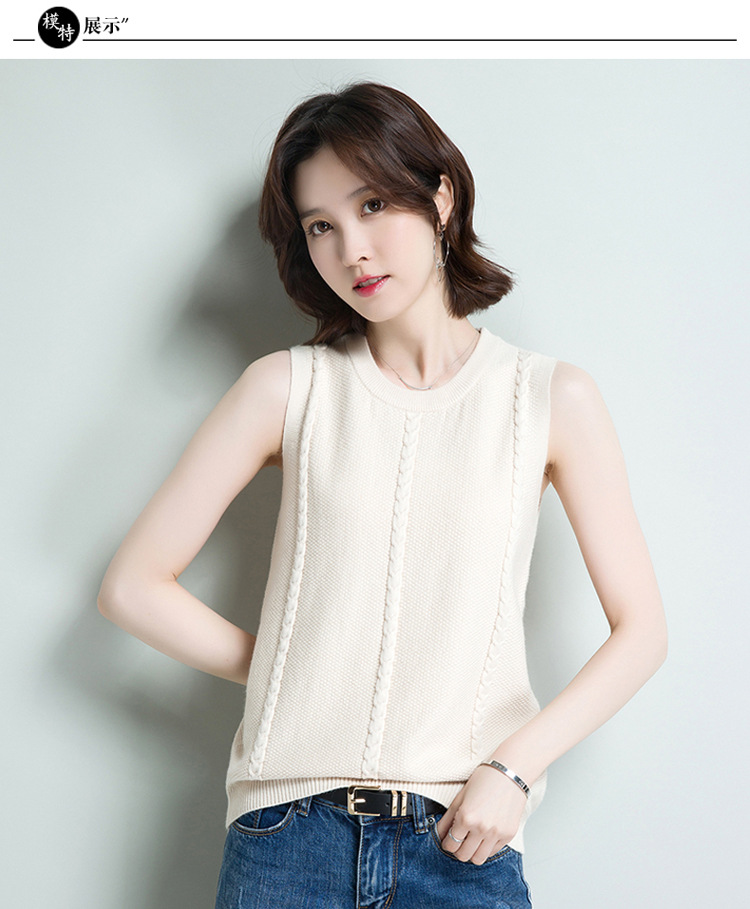 Gilet femme FILLE DE RIZ en Tricot - Ref 3317986 Image 22