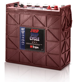 美国Trojan J185P-AC铅酸蓄电池曲臂机 洗地车电池