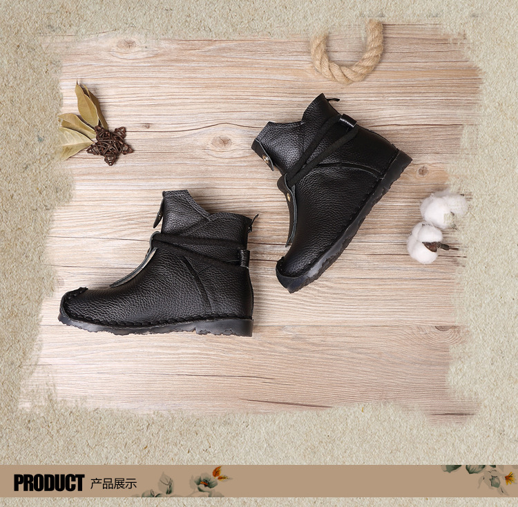 Bottes femme en En cuir - Ref 3355055 Image 34