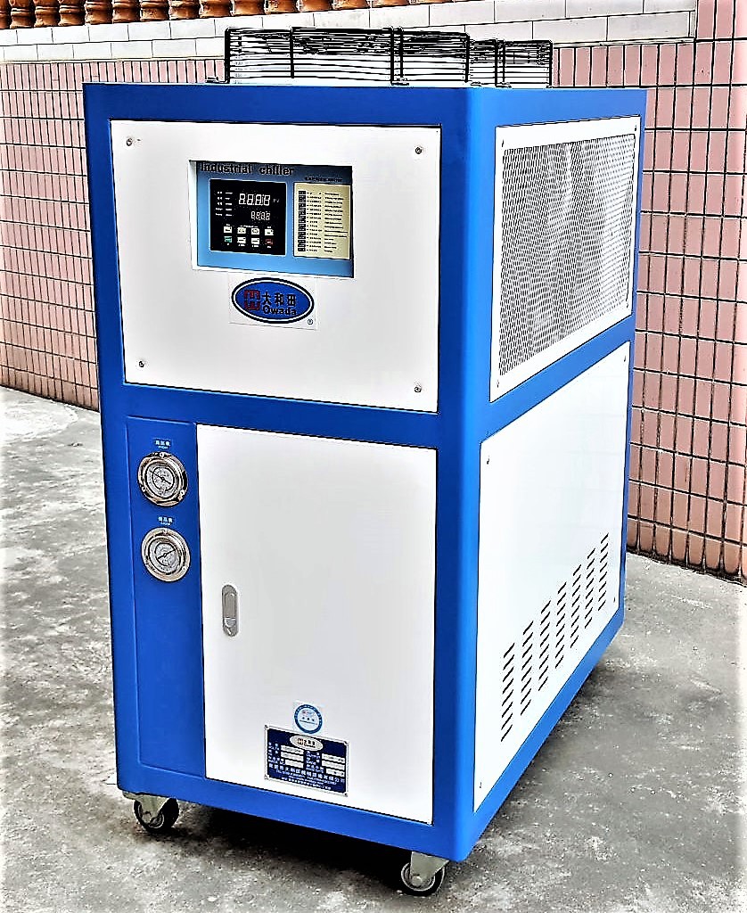 厂家供应风冷式冷水机  5HP冷水机 气冷式冷水机 全封闭型冷
